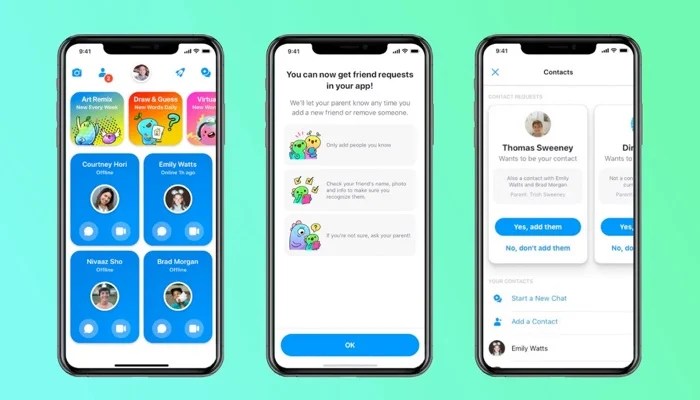 Unsend Facebook messenger kids bug chat app unauthorized adults