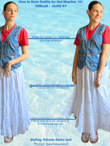 Fashionably cool clothing that keeps you comfortable during hot weather