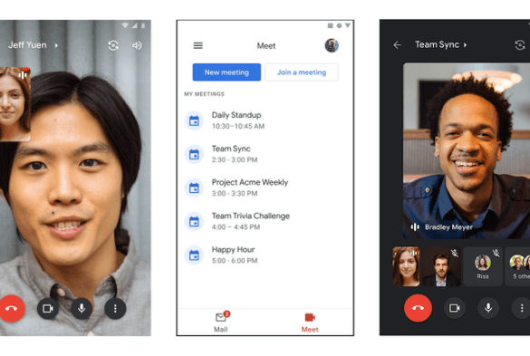 Google meet gmail videoconferencing how to zoom