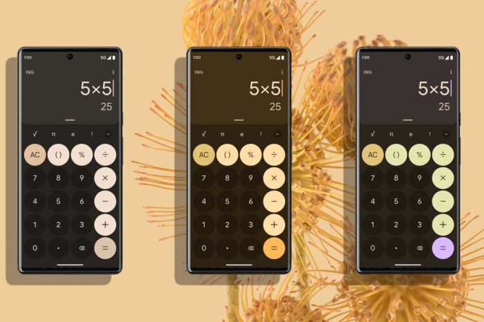 Android 12 material you dynamic color more phones