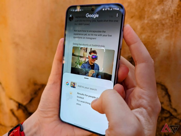 Google circle to search comes to phone 2 and phone 2a
